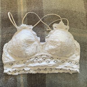 Wishlist large white bralette